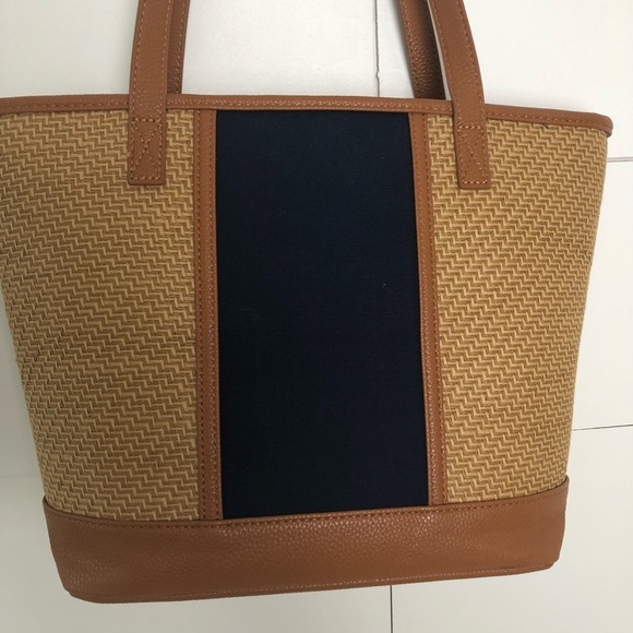 Thirty One Little Dreamer Straw Handbag Tote - Picture 2 of 7